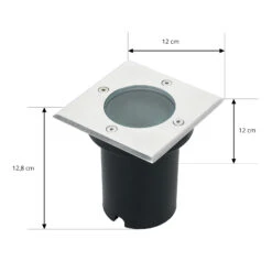 Lucande Bodeneinbauleuchte Ava IP67, GU10 -Beleuchtung Rabatte 9616027 4