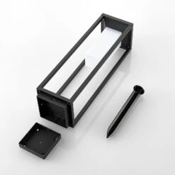 Lucande Eliel LED-Solarsockelleuchte, 50 Cm -Beleuchtung Rabatte 9616176 8