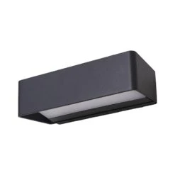 Lucande Logan - Schlichte LED-Wandlampe Für Außen, IP65 12 Lucande Logan - Schlichte LED-Wandlampe Für Außen, IP65 -Beleuchtung Rabatte 9617035 2