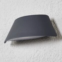 Lucande Trapezförmige LED-Außenwandleuchte Glen Mit IP65 -Beleuchtung Rabatte 9617039 1