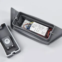 Lucande Trapezförmige LED-Außenwandleuchte Glen Mit IP65 -Beleuchtung Rabatte 9617039 7