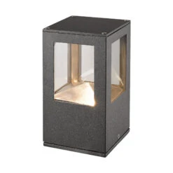 Lucande Rechteckige LED-Sockelleuchte Nicola, IP54 12 Lucande Rechteckige LED-Sockelleuchte Nicola, IP54 -Beleuchtung Rabatte 9618008 4