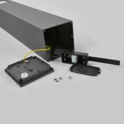 Lucande Eckige LED-Wegeleuchte Nicola, IP54 17 Lucande Eckige LED-Wegeleuchte Nicola, IP54 -Beleuchtung Rabatte 9618009 7