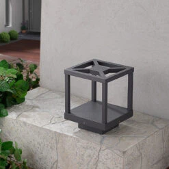 Lucande LED-Sockelleuchte Lealand 23cm Hoch -Beleuchtung Rabatte 9618058 2