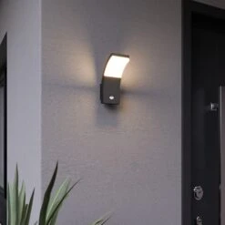 Lucande LED-Außenwandleuchte Timm Mit Bewegungssensor -Beleuchtung Rabatte 9619049 1