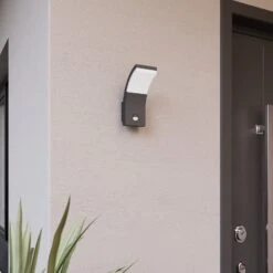 Lucande LED-Außenwandleuchte Timm Mit Bewegungssensor -Beleuchtung Rabatte 9619049 2