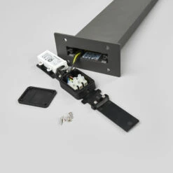 Lucande Grafitgraue LED-Pollerleuchte Juvia Aus Aluminium -Beleuchtung Rabatte 9619125 6