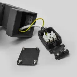 Lucande Bewegungsmelder-Außenwandleuchte Olesia Mit LED -Beleuchtung Rabatte 9619140 7