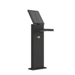 Lucande Solar-LED-Wegelampe Silvan Mit Sensor, 60 Cm -Beleuchtung Rabatte 9619180 5