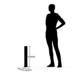 Lucande Virgalia LED-Wegeleuchte, 65 Cm Mit Sensor -Beleuchtung Rabatte 9619221 4