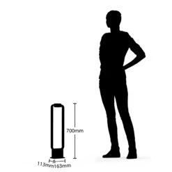 Lucande Belna LED-Wegeleuchte, 70 Cm 19 Lucande Belna LED-Wegeleuchte, 70 Cm -Beleuchtung Rabatte 9619256 8