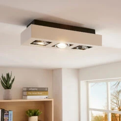 Beleuchtung Rabatte 32 3-flammige Deckenlampe Vince In Weiß