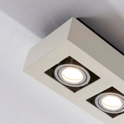 3-flammige Deckenlampe Vince In Weiß -Beleuchtung Rabatte 9620458 4