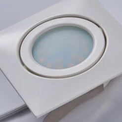 LED-Einbaustrahler Andrej, Eckig, Weiß, 3er-Set -Beleuchtung Rabatte 9620852 6