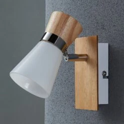 Wandleuchte Vivica Mit Glasschirm -Beleuchtung Rabatte 9620913 5