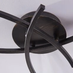 Dreiflammige Deckenlampe Della, Schwarz-gold 16 Dreiflammige Deckenlampe Della, Schwarz-gold -Beleuchtung Rabatte 9620970 6