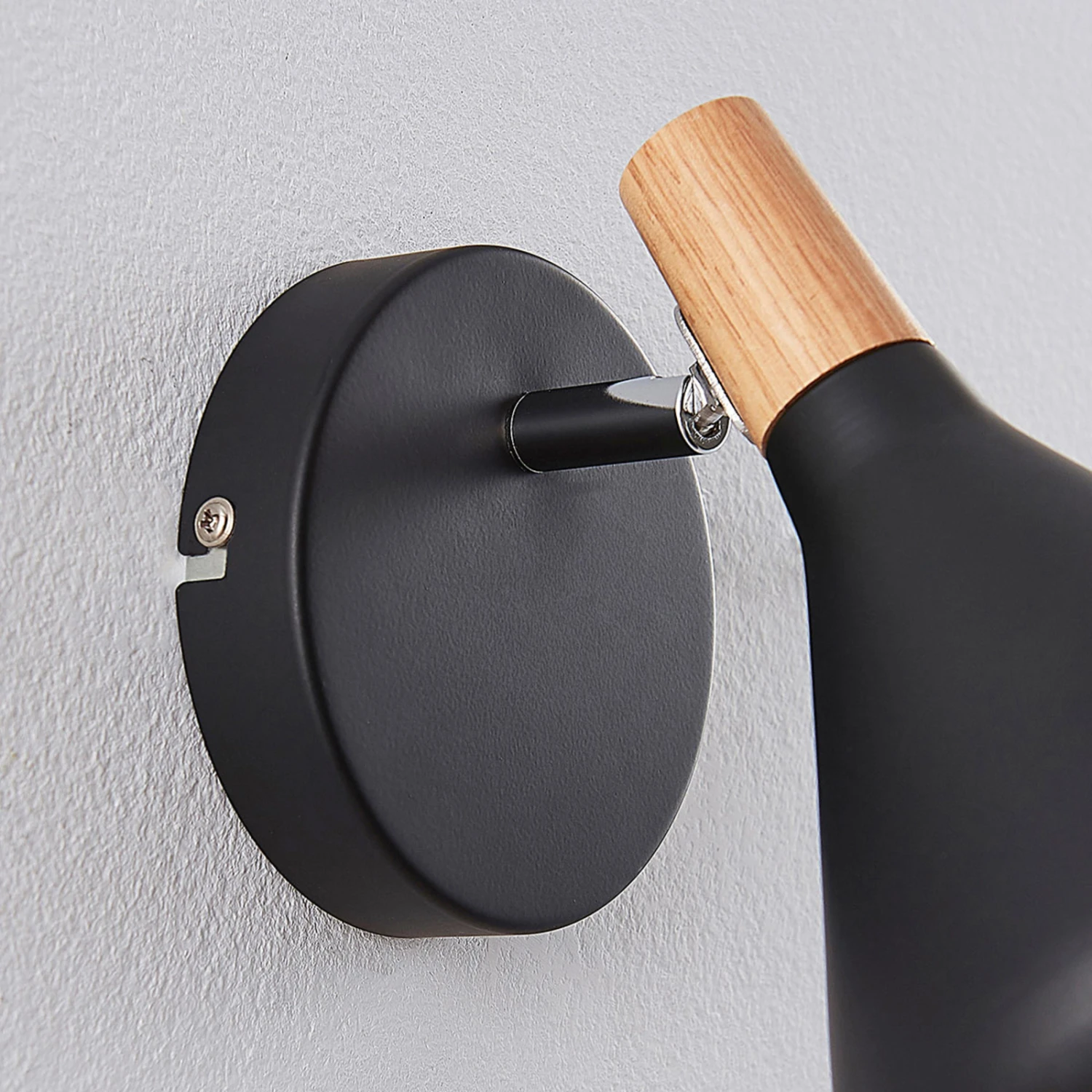 Wandleuchte Arina, Schwarz, 1-flammig 7 Wandleuchte Arina, Schwarz, 1-flammig – Bild 5