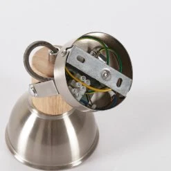 Wand- Und Deckenspot Dennis Mit Holzdetail -Beleuchtung Rabatte 9621816 8