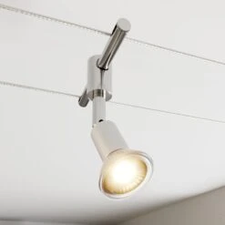 Seilsystem Rope Mit Strahlern, Fünfflammig -Beleuchtung Rabatte 9624127 4