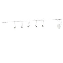 Seilsystem Marno, Fünfflammig 13 Seilsystem Marno, Fünfflammig -Beleuchtung Rabatte 9624201 4