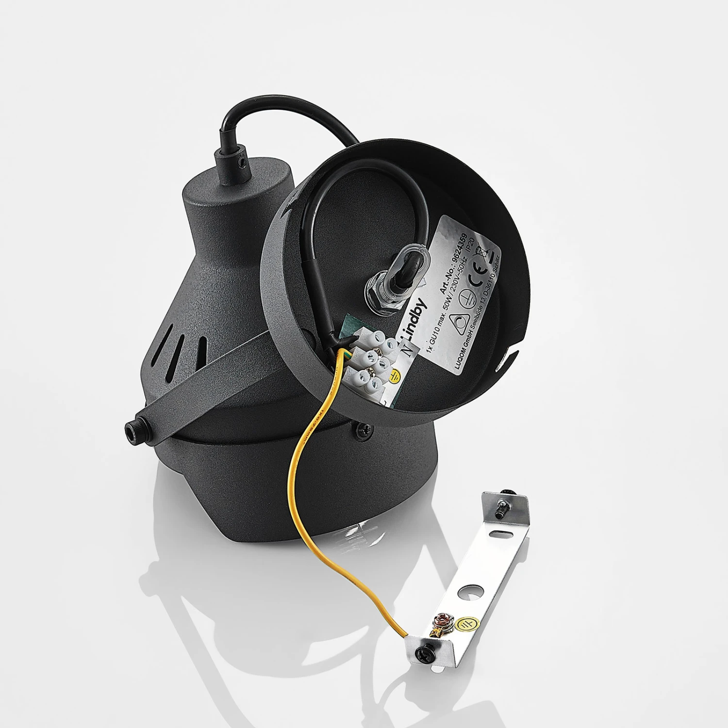 Scheinwerfer-Spot Henega In Schwarz, 1-flammig 11 Scheinwerfer-Spot Henega In Schwarz, 1-flammig – Bild 9