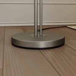 Lindby Nantwin Stehleuchte, Stoffschirm, Weiß -Beleuchtung Rabatte 9624713 3