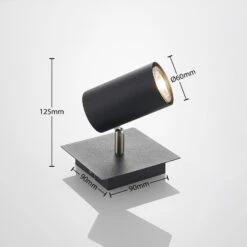 Lindby Joffrey Deckenstrahler, Einflammig, Schwarz -Beleuchtung Rabatte 9624823 3