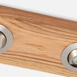 Lindby Mikari LED-Deckenleuchte Aus Holz, 3-fl. -Beleuchtung Rabatte 9627413 7
