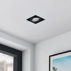 Arcchio Hidaya Halbeinbauleuchte, 1-fl., Schwarz -Beleuchtung Rabatte 9627539 2