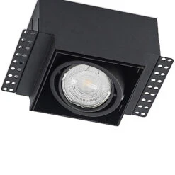 Arcchio Hidaya Halbeinbauleuchte, 1-fl., Schwarz -Beleuchtung Rabatte 9627539 7