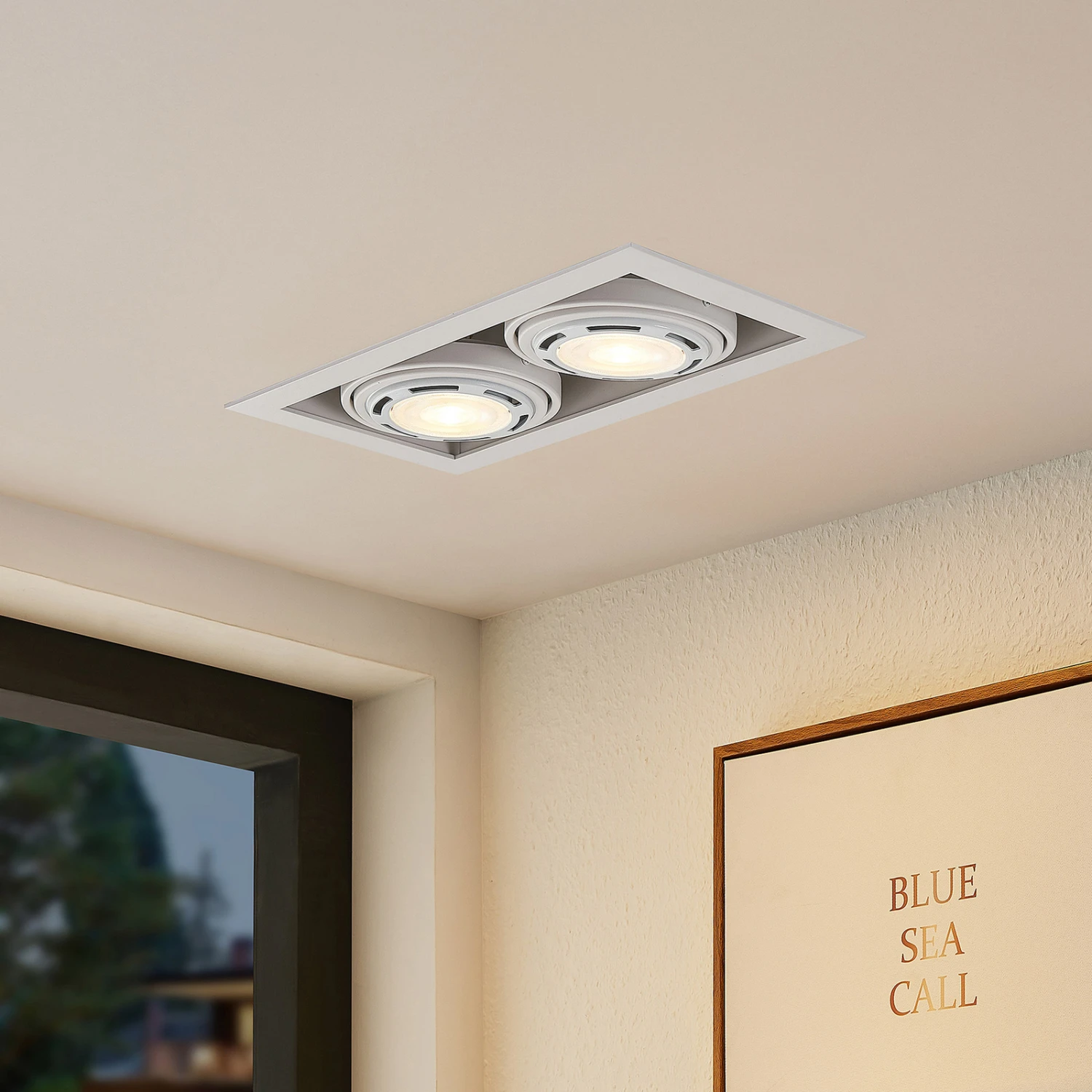 Arcchio Yasna Einbauleuchte, Zweiflammig, Weiß 4 Arcchio Yasna Einbauleuchte, Zweiflammig, Weiß – Bild 2