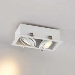 Arcchio Yasna Einbauleuchte, Zweiflammig, Weiß 16 Arcchio Yasna Einbauleuchte, Zweiflammig, Weiß -Beleuchtung Rabatte 9627552 5