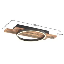 Lindby Sentoa LED-Deckenleuchte, Einflammig -Beleuchtung Rabatte 9627877 4