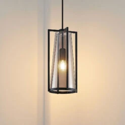 Lucande Rufina Pendellampe, Rauchglas, Einflammig -Beleuchtung Rabatte 9628082 8