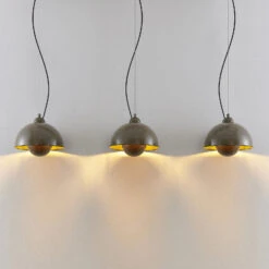 Lindby Gretja Pendellampe, Dreiflammig, Dunkelgrau -Beleuchtung Rabatte 9628099 3