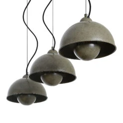 Lindby Gretja Pendellampe, Dreiflammig, Dunkelgrau -Beleuchtung Rabatte 9628099 5