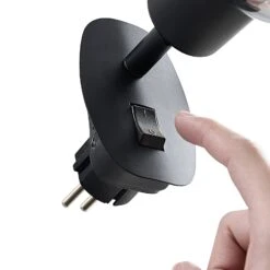 Lindby Lioma Steckdosenleuchte, Neigbar, Schwarz 16 Lindby Lioma Steckdosenleuchte, Neigbar, Schwarz -Beleuchtung Rabatte 9628266 6