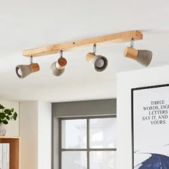 ELC Eletta Deckenstrahler, Beton, Vierflammig -Beleuchtung Rabatte 9628474 2