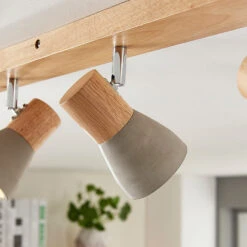 ELC Eletta Deckenstrahler, Beton, Vierflammig -Beleuchtung Rabatte 9628474 6