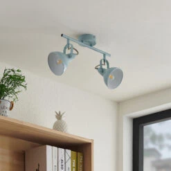 Lindby Saidimo Deckenstrahler Neigbar, Zweiflammig -Beleuchtung Rabatte 9628503 2