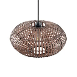 Lindby Majeora Hängeleuchte, Bambus, Dunkelbraun 16 Lindby Majeora Hängeleuchte, Bambus, Dunkelbraun -Beleuchtung Rabatte 9628675 5