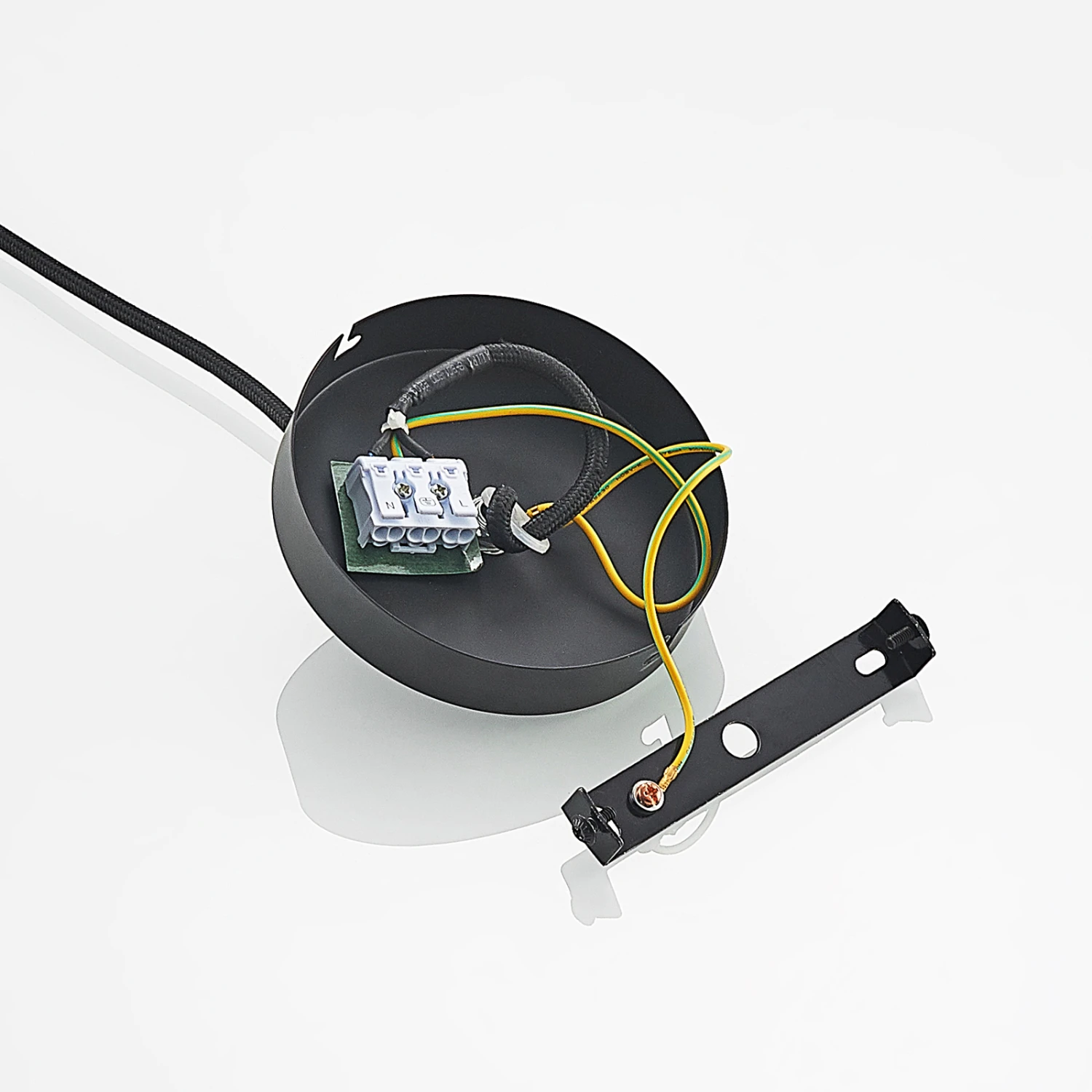 Lindby Majeora Hängeleuchte, Bambus, Dunkelbraun 11 Lindby Majeora Hängeleuchte, Bambus, Dunkelbraun – Bild 9