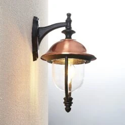 Lindby Clint Außenwandleuchte, Laterne Hängend -Beleuchtung Rabatte 9630098 5