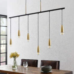 Lucande Carlea Hängeleuchte, Sechsflammig -Beleuchtung Rabatte 9639254 4