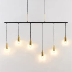 Lucande Carlea Hängeleuchte, Sechsflammig -Beleuchtung Rabatte 9639254 5