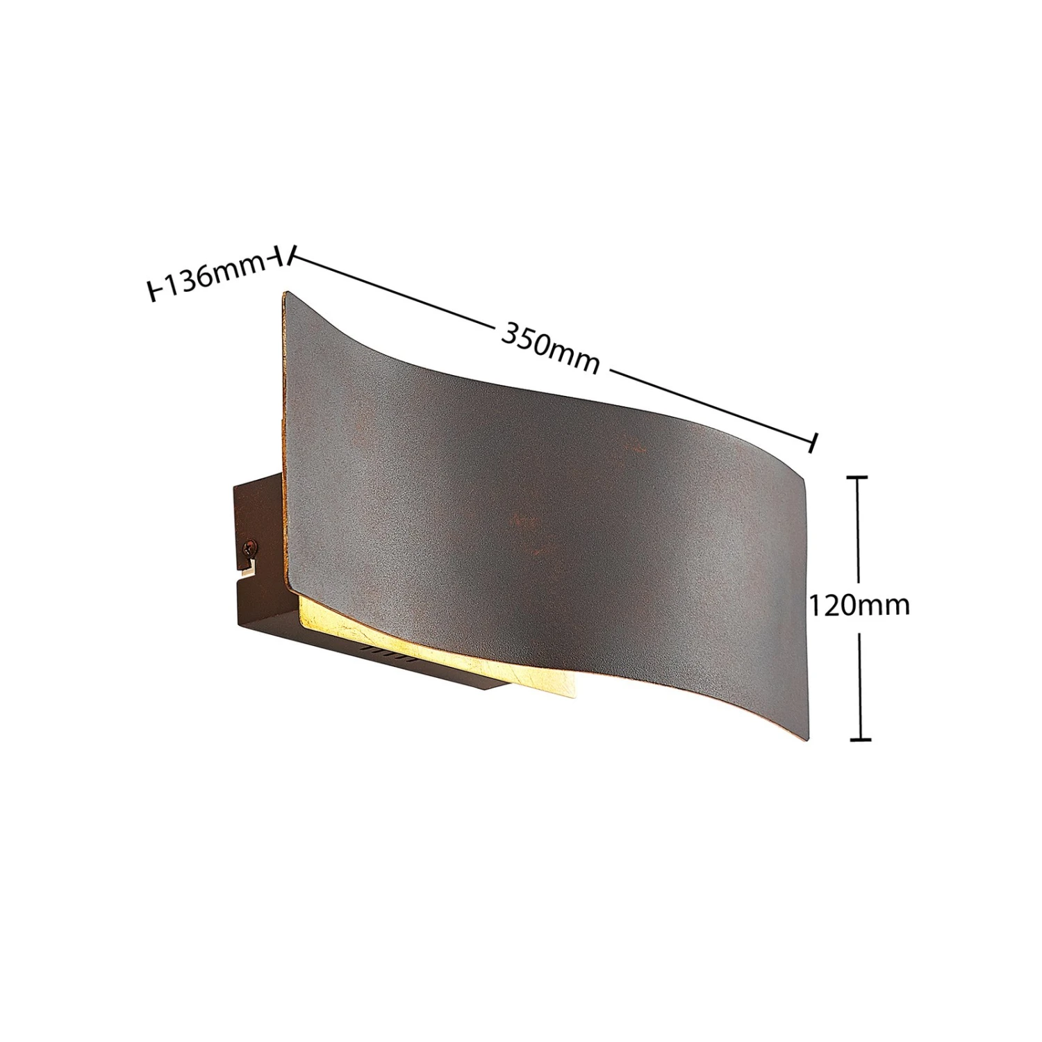 Lindby Larisa LED-Wandleuchte In Welliger Form 9 Lindby Larisa LED-Wandleuchte In Welliger Form – Bild 7