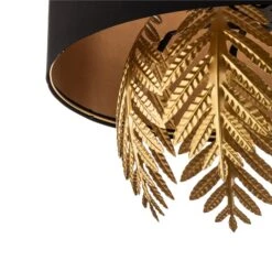 Lucande Malviras Stoff-Hängelampe, Blattdeko 2-fl. 16 Lucande Malviras Stoff-Hängelampe, Blattdeko 2-fl. -Beleuchtung Rabatte 9639656 5