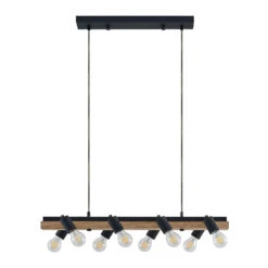 Lindby Morleen - Hängeleuchte, 8-fl., Holz Hell 13 Lindby Morleen - Hängeleuchte, 8-fl., Holz Hell -Beleuchtung Rabatte 9921080 2