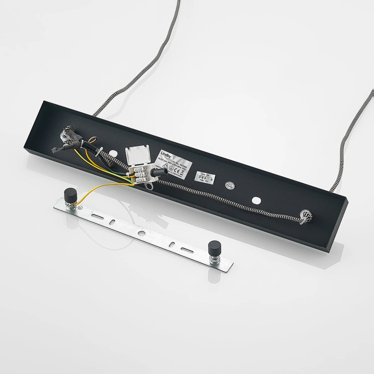 Lindby Morleen - Hängeleuchte, 8-fl., Holz Hell 11 Lindby Morleen - Hängeleuchte, 8-fl., Holz Hell – Bild 9