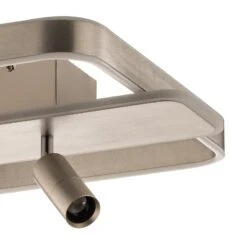 Lucande Stigla LED-Deckenleuchte, Eckig, Nickel -Beleuchtung Rabatte 9922045 4